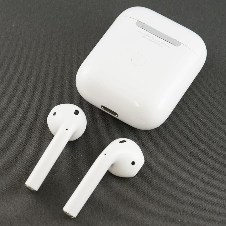 Apple AirPods with Wireless Charging Case エアーポッズ イヤホン ワイヤレスチャージング Qi USED品 第二世代  MRXJ2J/A 完動品 V9297｜wit-yshop｜02