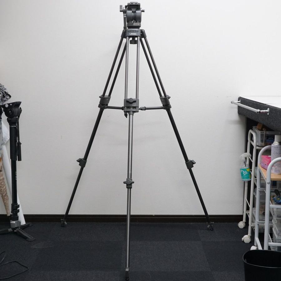 Libec TRIPOD T68BR 三脚 USED品 動画撮影 業務用モデル 完動品 Libec TRIPOD T68BR 三脚 USED品 動画撮影 業務用モデル 完動品