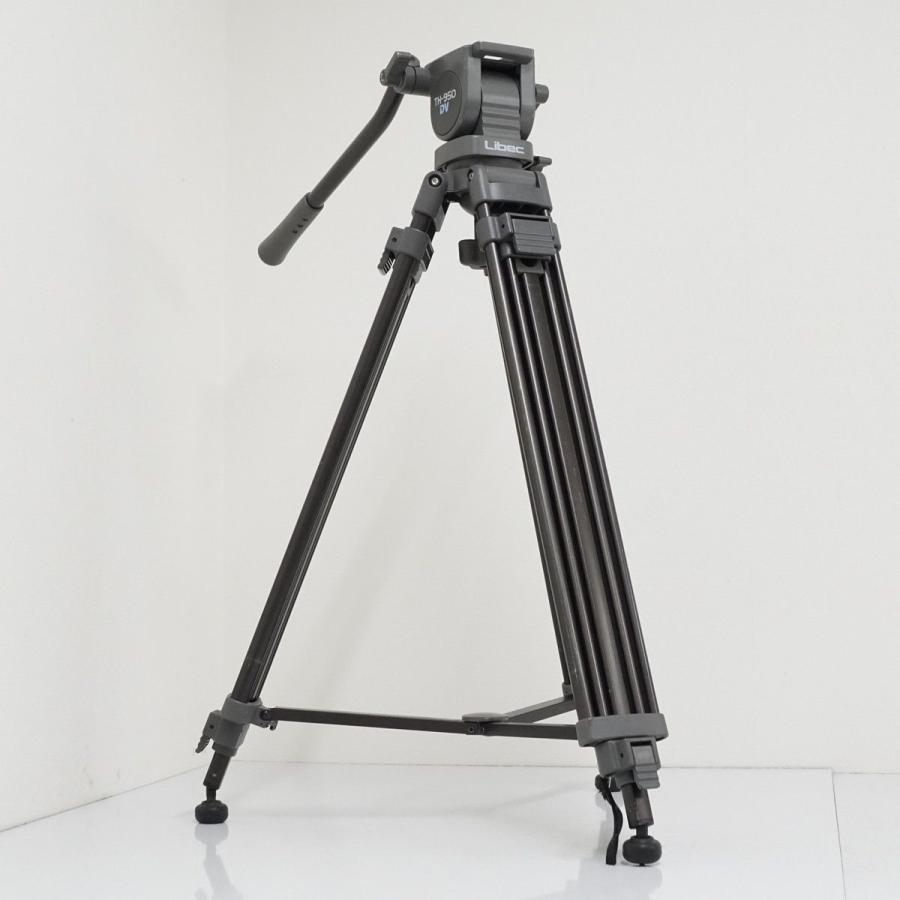 Libec TH-950 DV 三脚 USED品 クイックシュープレートなし 動画 Libec TH-950 DV 三脚 USED品 クイックシュープレートなし 動画