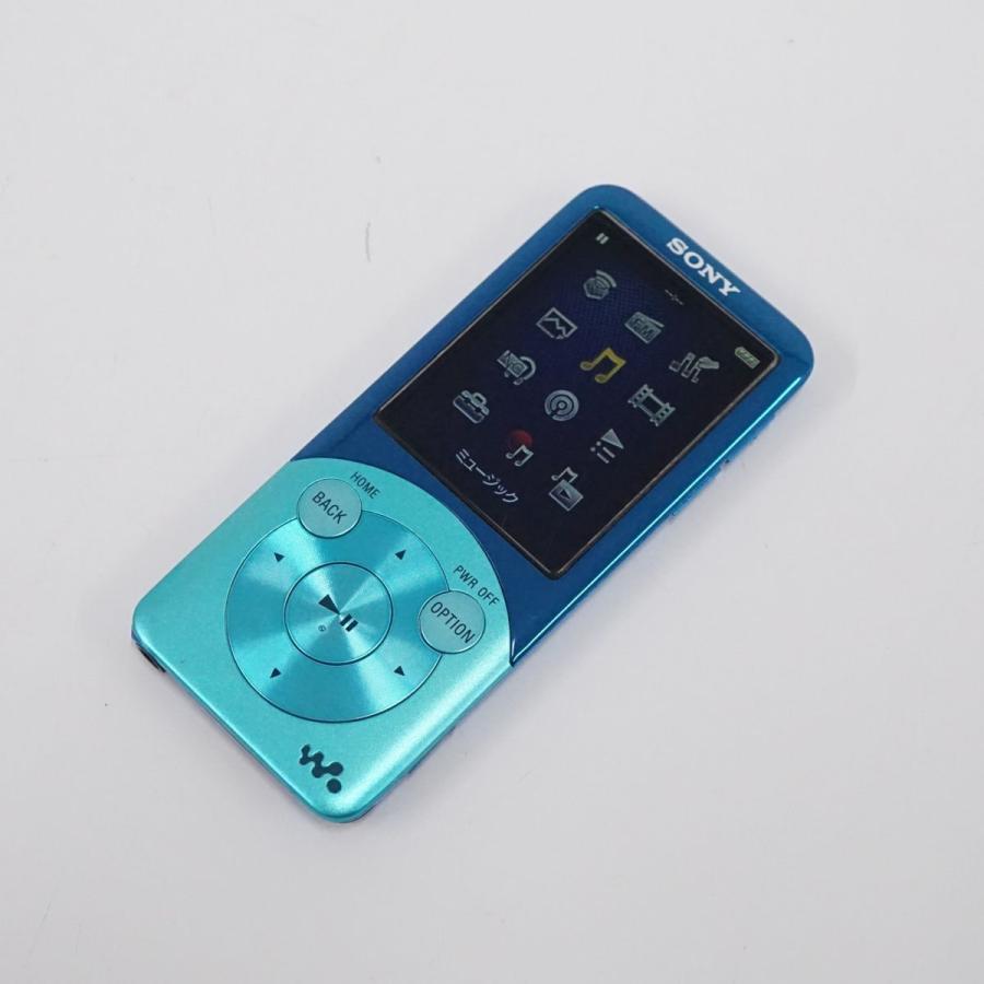 SONY ウォークマン NW-S754 8GB USED美品 本体のみ ブルー デジタル  