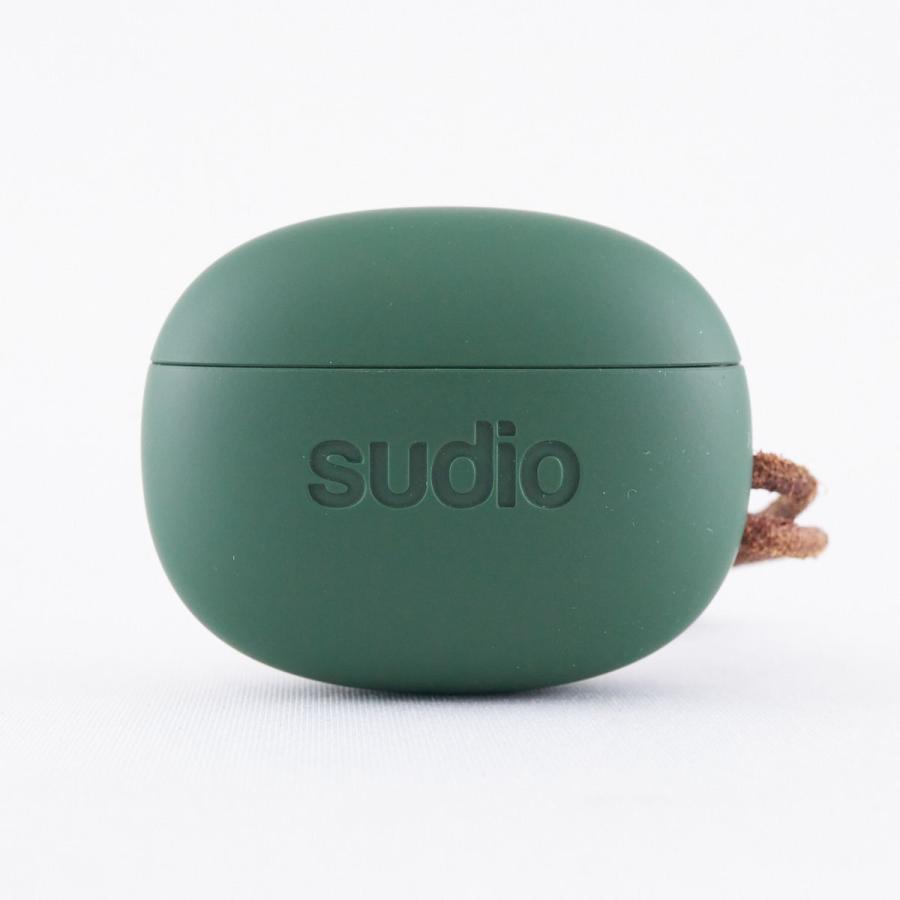 SUDIO Tolv 完全ワイヤレスイヤホン USED美品 ス―ディオ トルブ Bluetooth5.0 マイク グリーン 軽量 かわいい 完動品  X2677