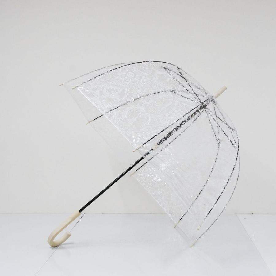 傘 FULTON MORRIS＆CO フルトン ウィリアムモリス USED美品 ビニール傘 