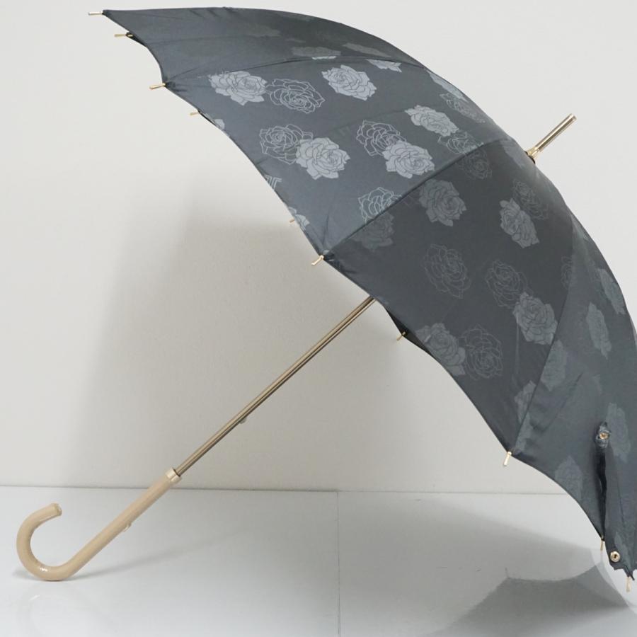 LANVIN COLLECTION 傘 ランバンコレクション USED美品 ローズ ロゴ