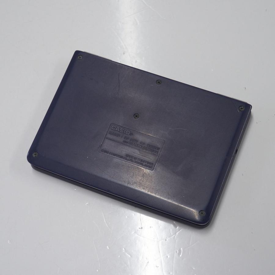 CASIO（カシオ） BF-480 金融電卓 USED美品 折りたたみ手帳タイプ 大