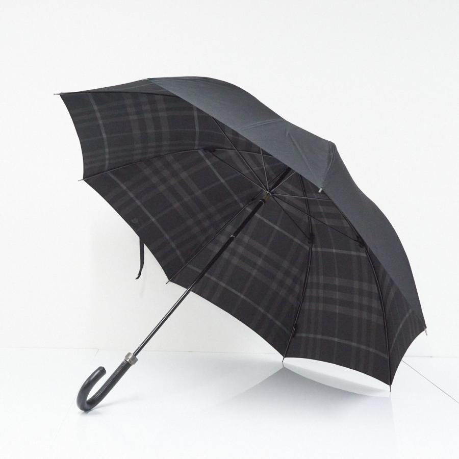 紳士傘 BURBERRY バーバリー USED美品 メンズ 雨傘 ブラック バックチェック シンプル 大判 高級 ブランド 即日発送 65cm  S8305 : r000000012251 : ウィット - 通販 - Yahoo!ショッピング
