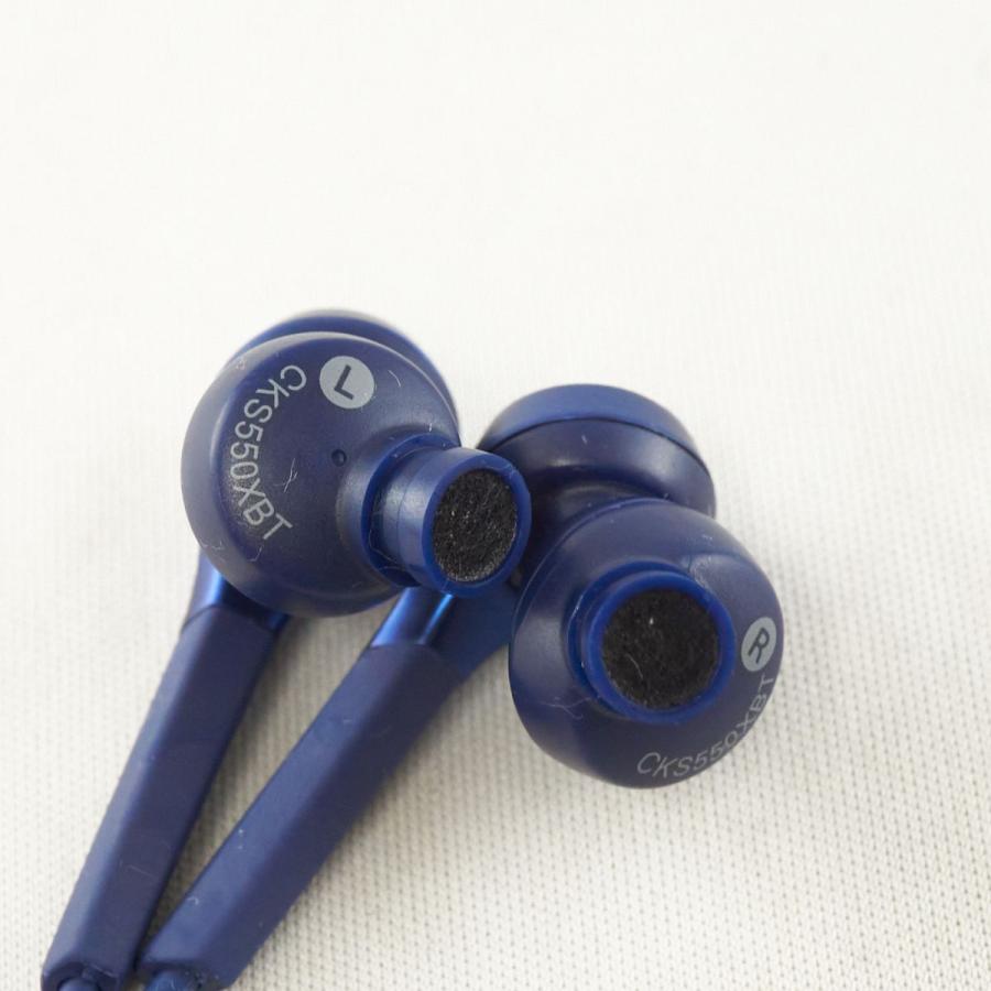 audio-technica オーディオテクニカ SOLID BASS ATH-CKS550XBT ワイヤレスイヤホン USED美品 Bluetooth マイク ネックバンド 完動品 X3702 :r000000012370:ウィット 通販 オーディオテクニカ ワイヤレスヘッドホン ATH-CKS550XBT