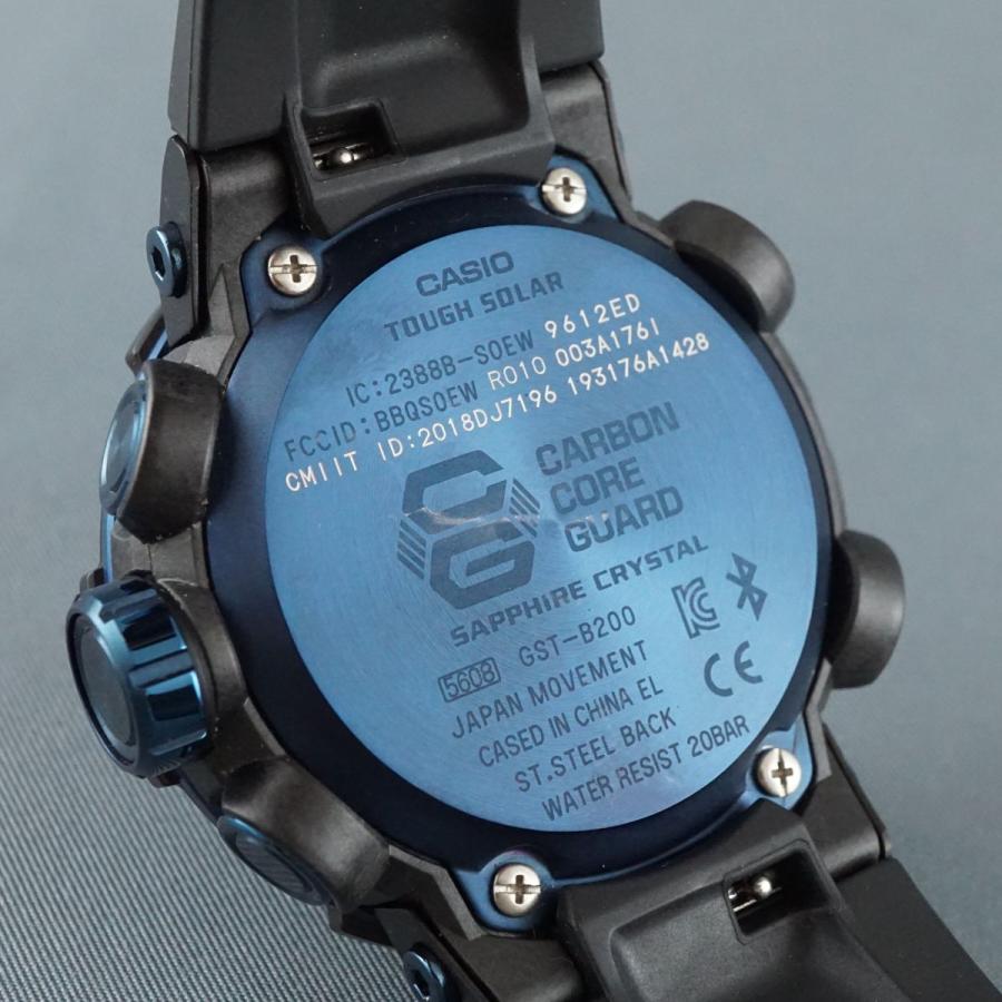 CASIO G-SHOCK 腕時計 USED美品 G-STEEL GST-B200 電波 タフソーラー 