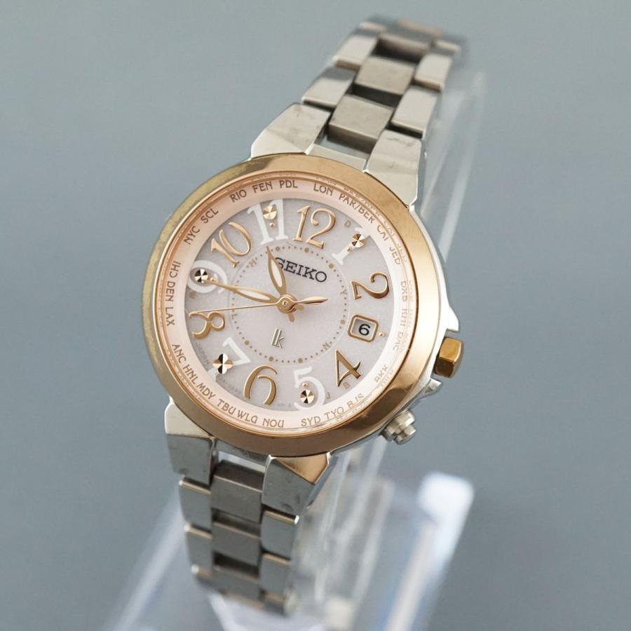 SEIKO lk　セイコー ルキア ソーラー電波式腕時計 1B25-0AC0 SEIKO lk セイコー ルキア ソーラー電波式腕時計 1B25-0AC0 セイコー