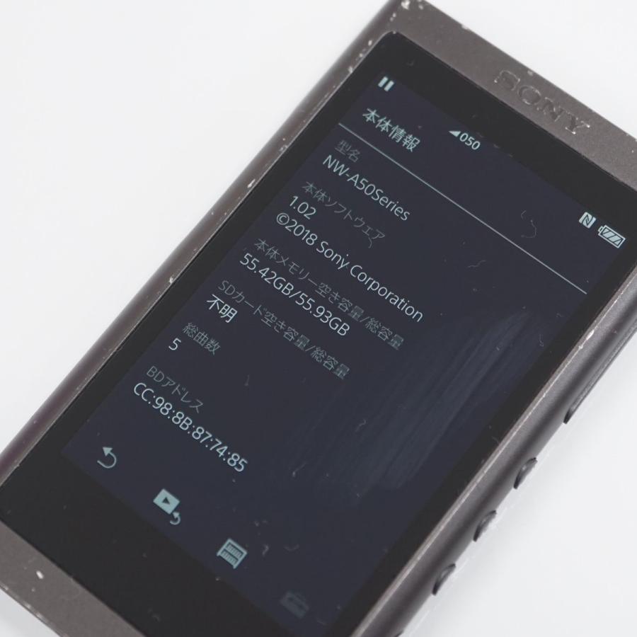 SONY Walkman ウォークマン NW-A57 64GB USED品 本体のみ SONY Walkman ウォークマン NW-A57 64GB USED品 本体のみ