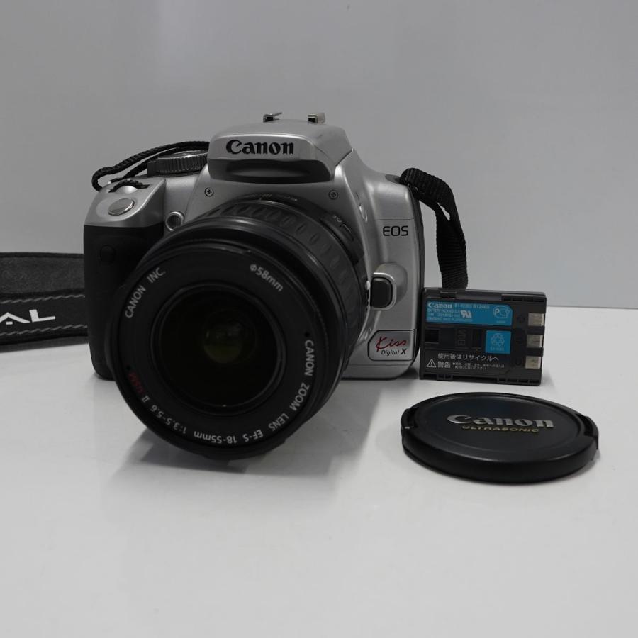 Canon EOS Kiss Digital X + EF-S18-55mm F3.5-5.6 USM USED美品 