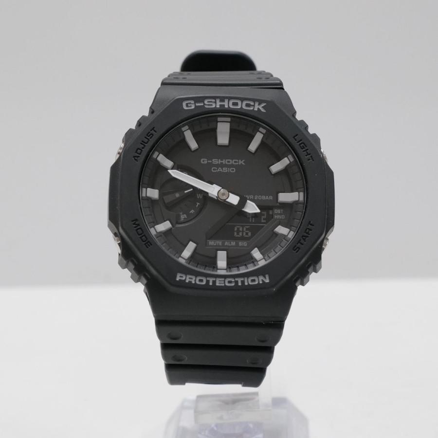【人気モデル未使用級美品】G-SHOCK カシオークGA-2100マットブラック GA-2100-1A1JF | CASIO