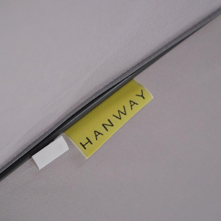 HANWAY（ハンウェイ） 高級傘 USED美品 真田耳 グレー系