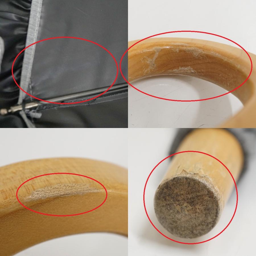 サンバリア100 完全遮光日傘 USED美品 フロスト グレー フリル S