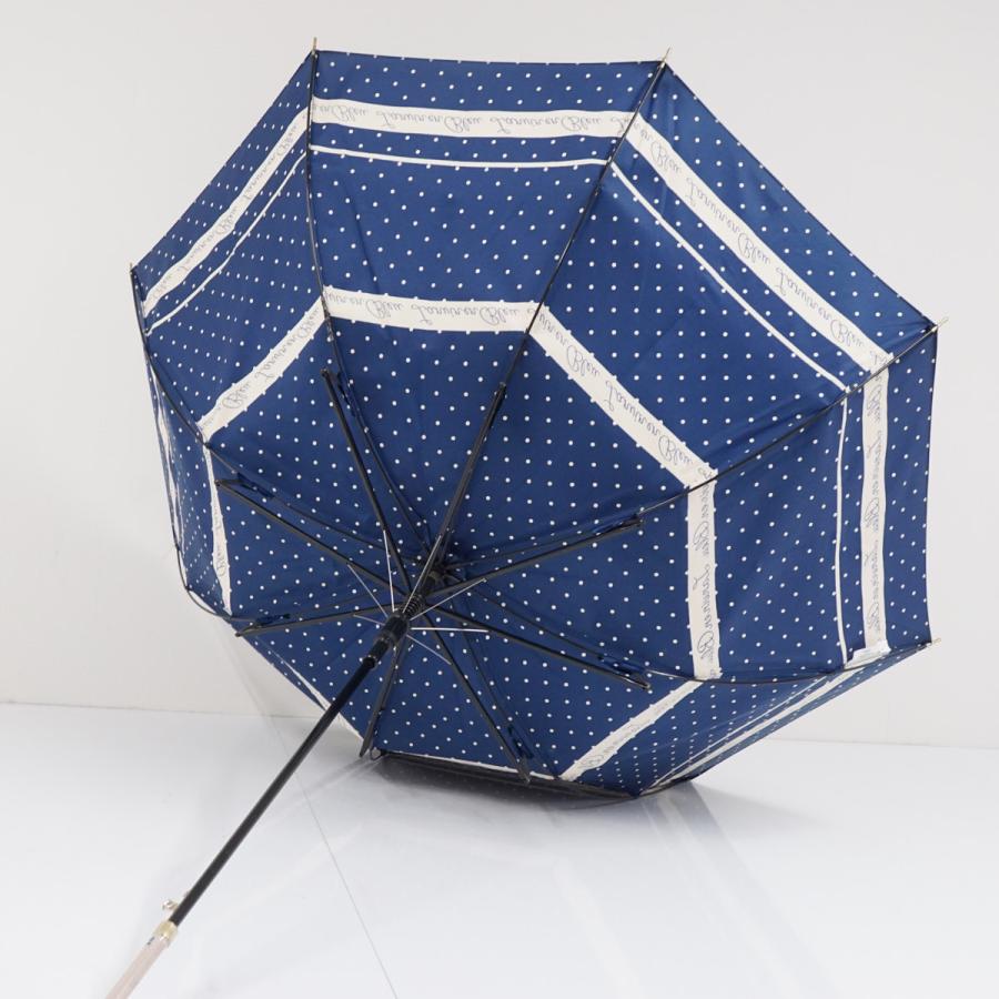 LANVIN en Bleu 傘 ランバンオンブルー USED品 ドット＆ハート