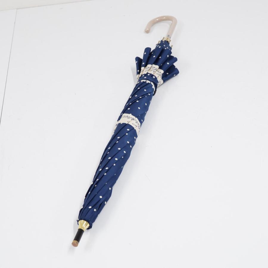 LANVIN en Bleu 傘 ランバンオンブルー USED品 ドット＆ハート