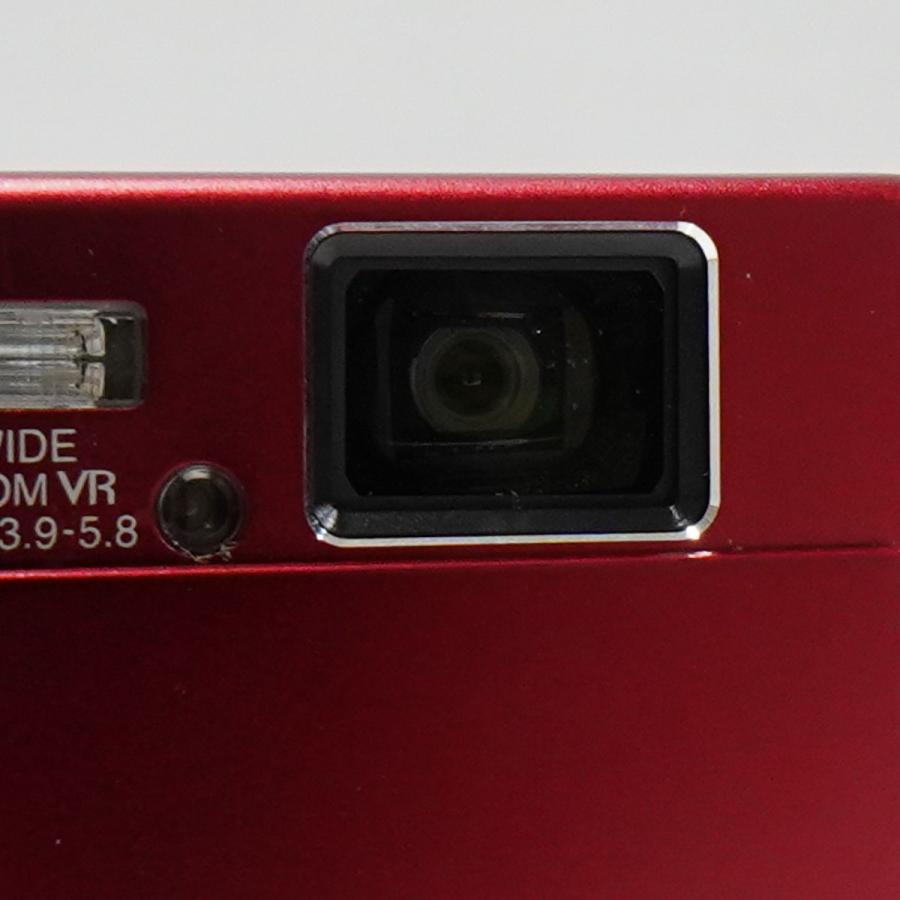 Nikon COOLPIX 赤 デジタルカメラ 本体とバッテリー 【公式通販】