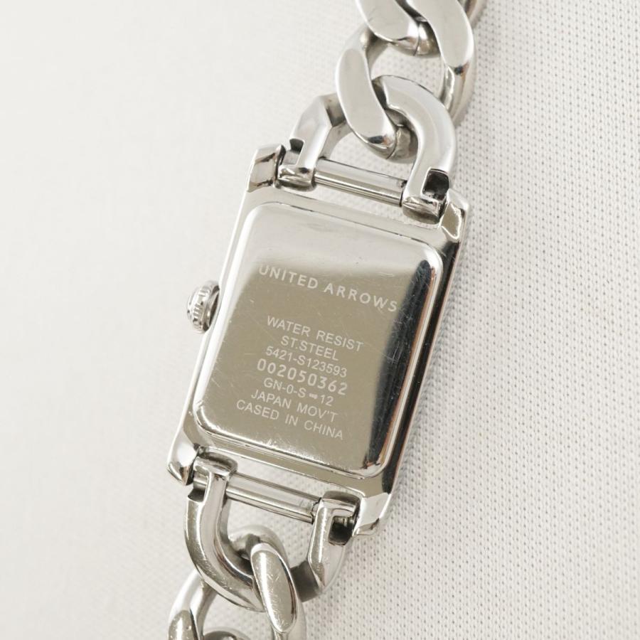 UNITED ARROWS ユナイテッドアローズ 腕時計 USED品 スクエア UNITED ARROWS ユナイテッドアローズ 腕時計 USED品 スクエア