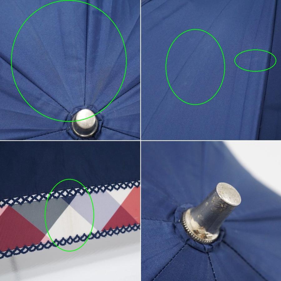 Aquascutum 日傘 アクアスキュータム USED品 晴雨兼用 ネイビー