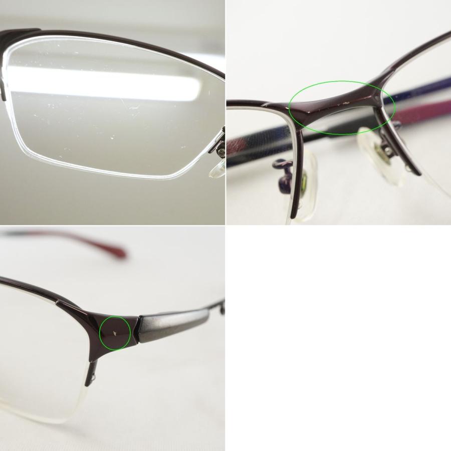 眼鏡 i-ATHLETE USED品 IA-463 WI ハーフリム スポーツ 眼鏡市場 KR