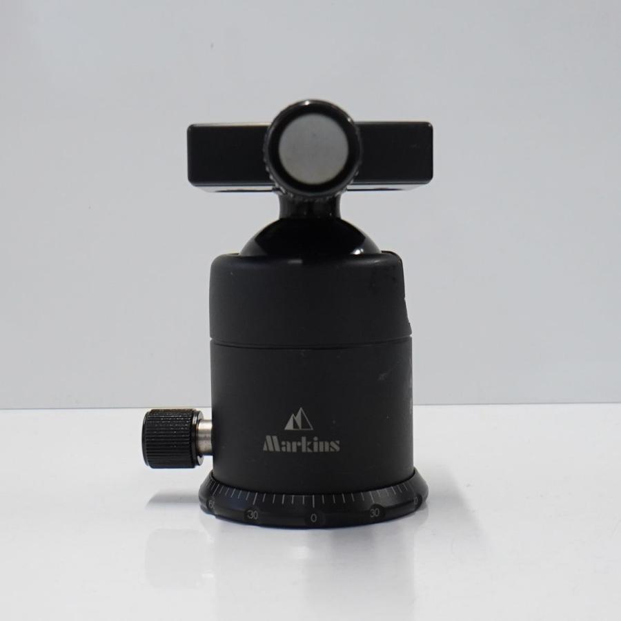マーキンス Markins Q10i-BK 自由雲台 USED品 耐荷重量45kg 中判カメラ  