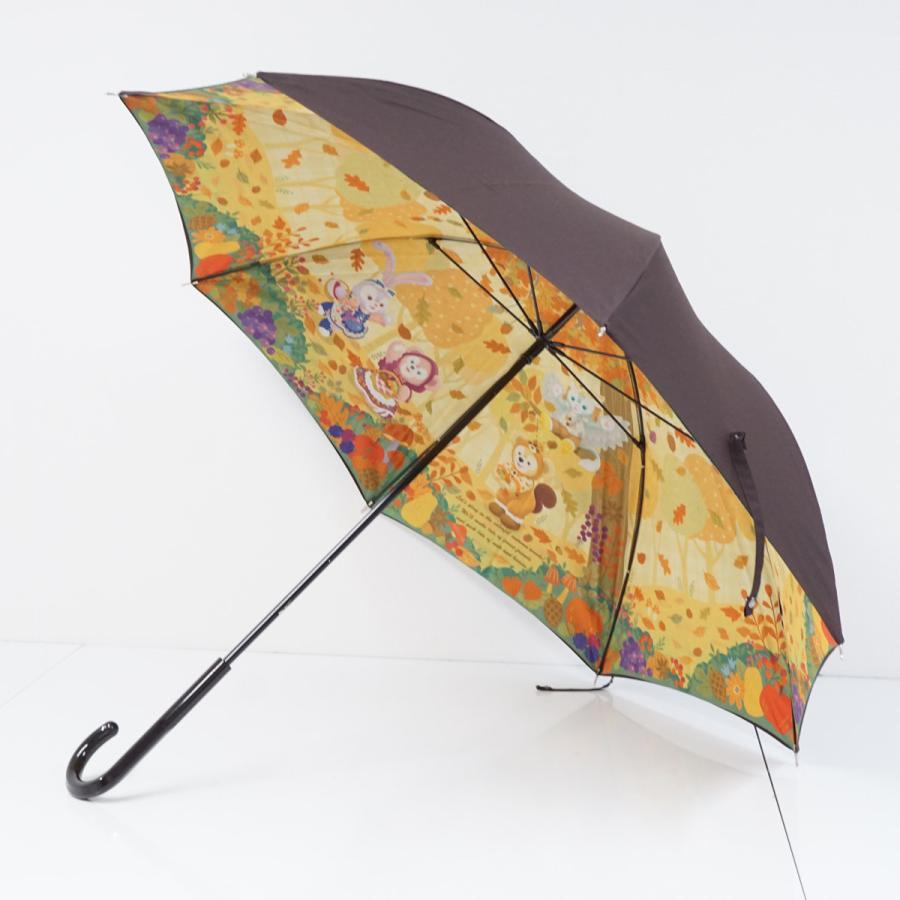 ダッフィー&フレンズ　ダッフィーたちの秋のぼうけん　雨傘 Disney 傘 TDS 東京ディズニーシー USED美品 ダッフィー
