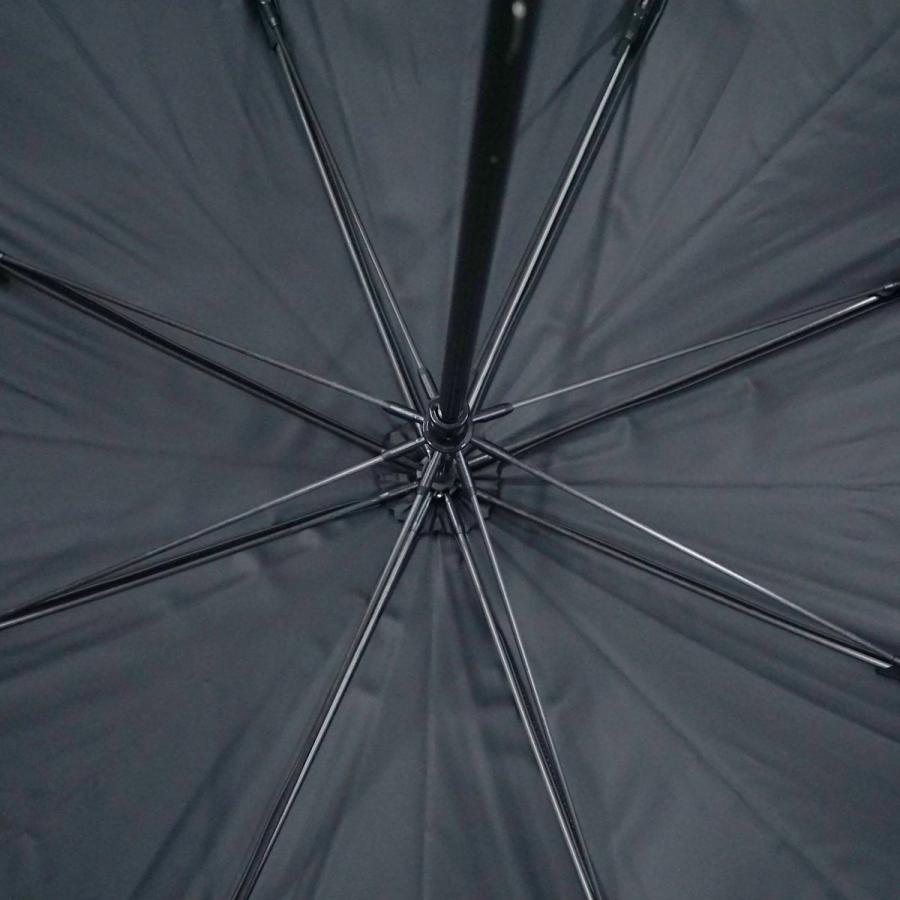 サンバリア100 完全遮光日傘 USED美品 晴雨兼用 ストライプ ブルー UV