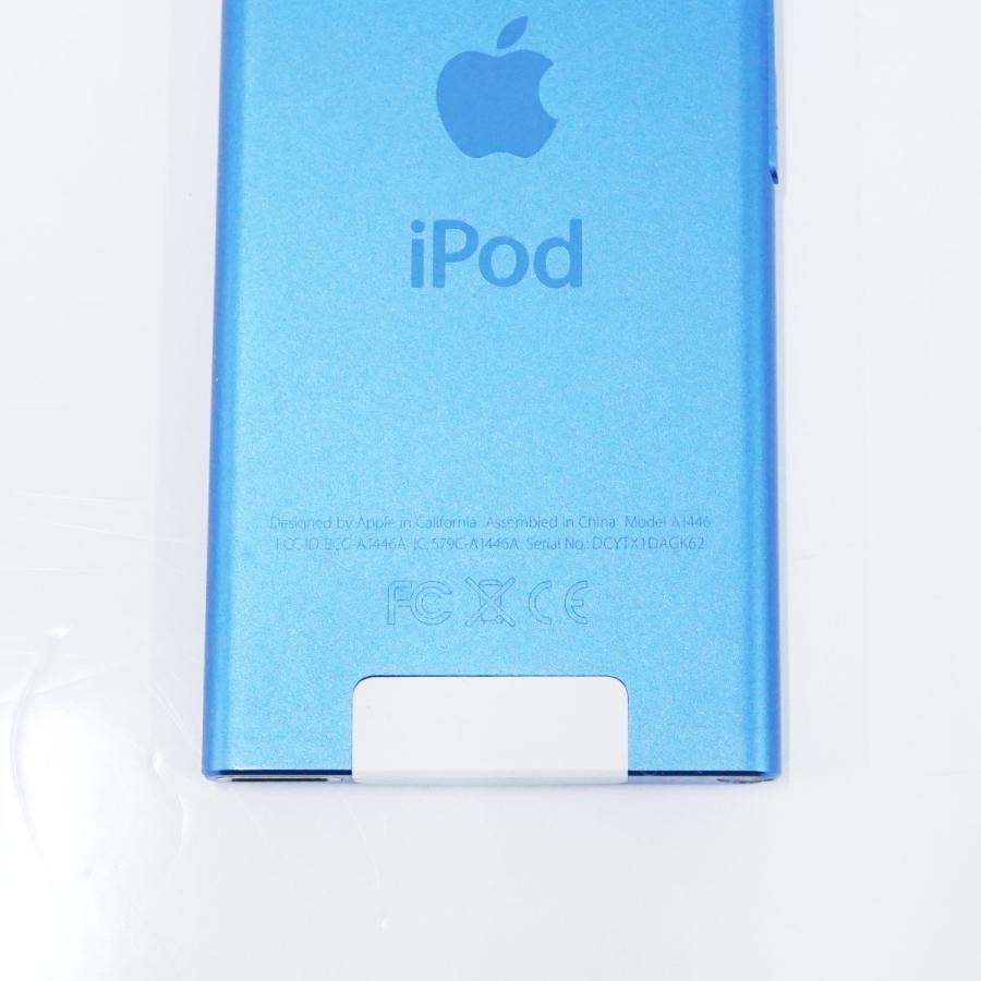 【極美品】iPod nano 第7世代　A1446 MKN02J/A ブルー 極美品】iPod nano 第7世代 A1446 MKN02J/A ブルー iPod nano