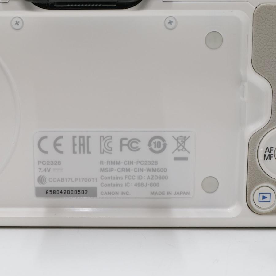 EOS M Canon M50 + EF-M15-45 IS STM USED超美品 ミラーレス一眼 標準