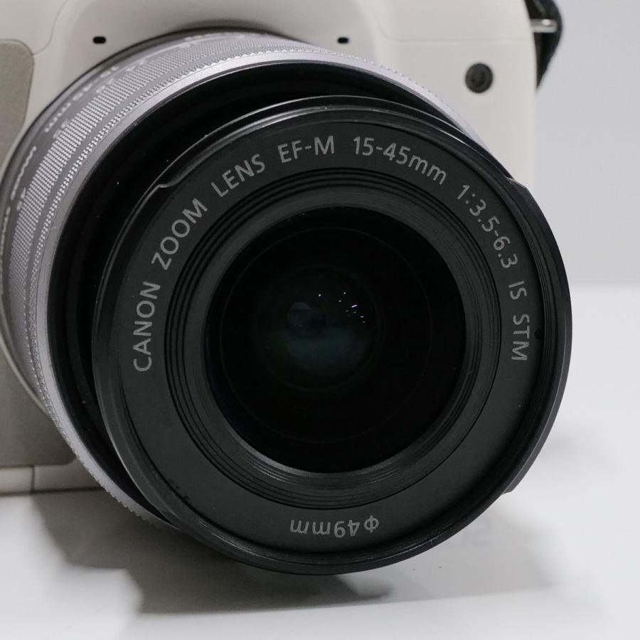 EOS M Canon M50 + EF-M15-45 IS STM USED超美品 ミラーレス一眼 標準