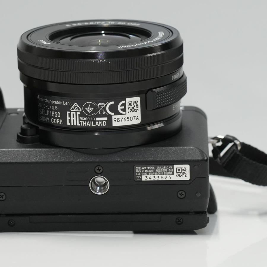Sony α6400本体とズームレンズSELP1650 中古