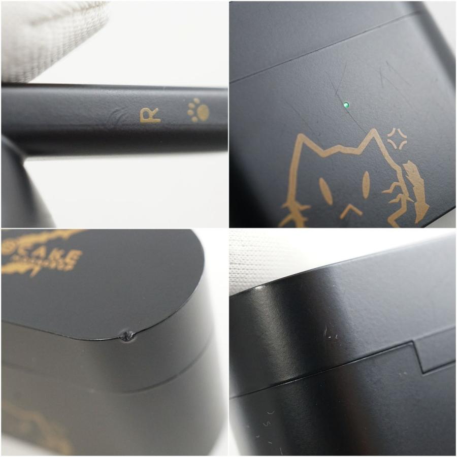 水月雨 MOONDROP Neko Cake 黒猫 ワイヤレスイヤホン USED美品 ノイズ