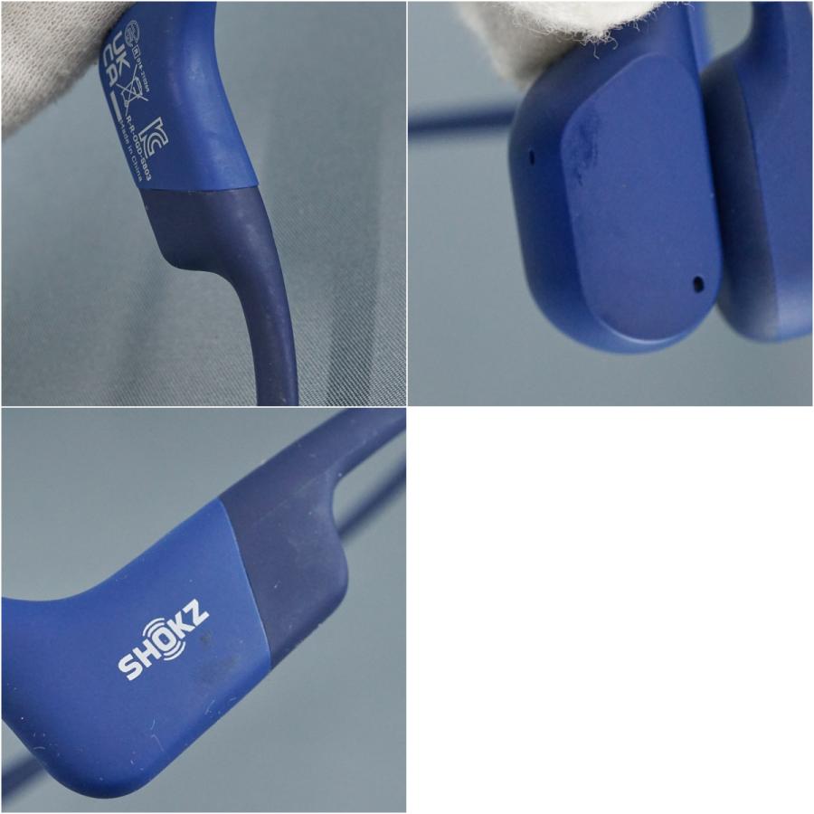 Shokz（ショックス） Shokz OpenRun 骨伝導イヤホン USED美品 SKZ-EP