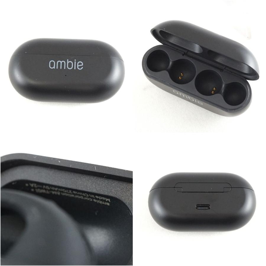 ambie（アンビー） ambie AM-TW01 完全ワイヤレスイヤホン USED美品 耳