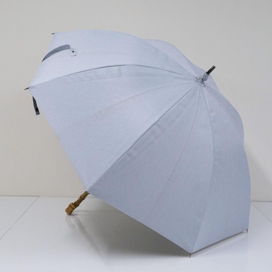 日傘 サンバリア100 完全遮光日傘 USED品 Mサイズ moku ブルー UV 遮光