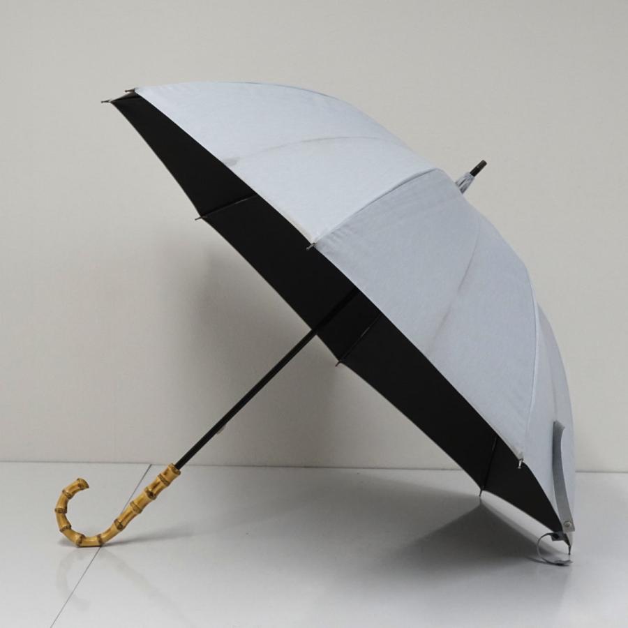 日傘 サンバリア100 完全遮光 晴雨兼用 USED品 Mサイズ moku ブルー UV