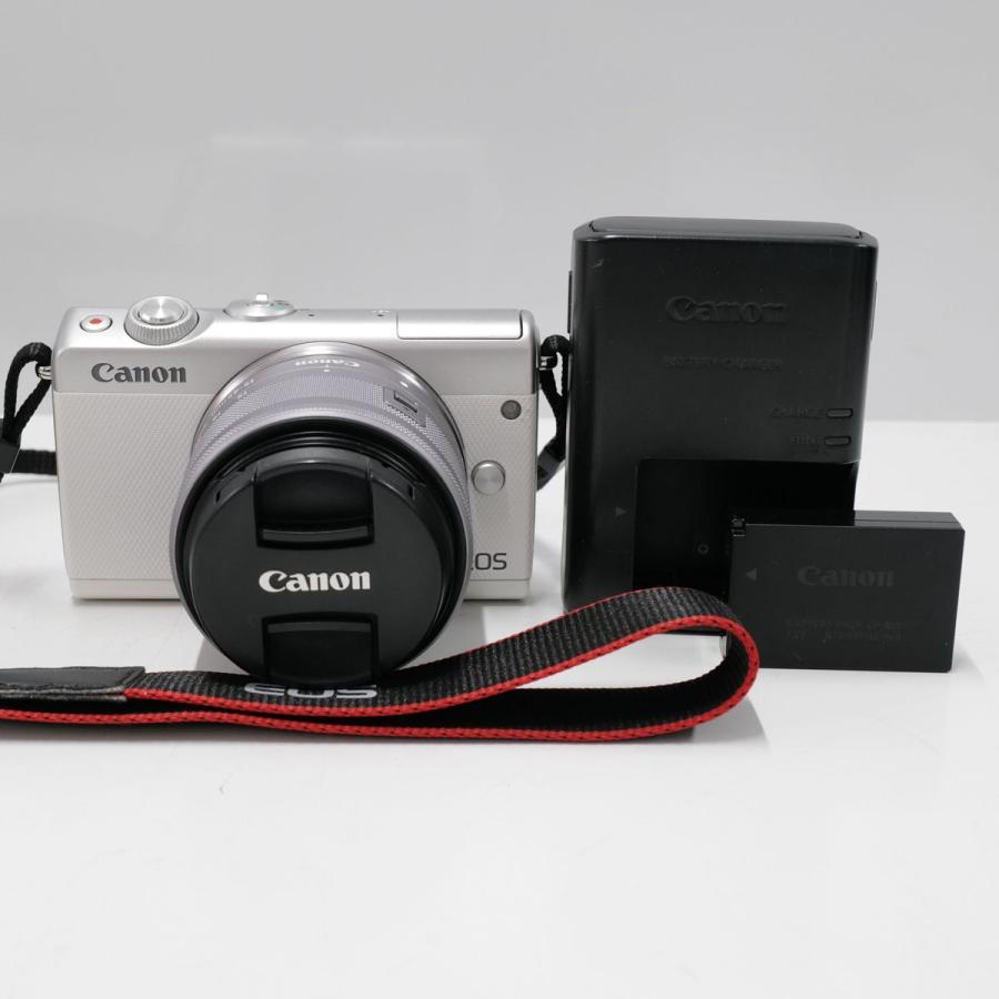 Canon EOS M100 + EF-M15-45mm F3.5-6.3 IS STM USED超美品 標準ズーム レンズキット APS-C ミラーレス一眼 カメラ Wi-Fi 完動品 CE4026｜wit-yshop｜09