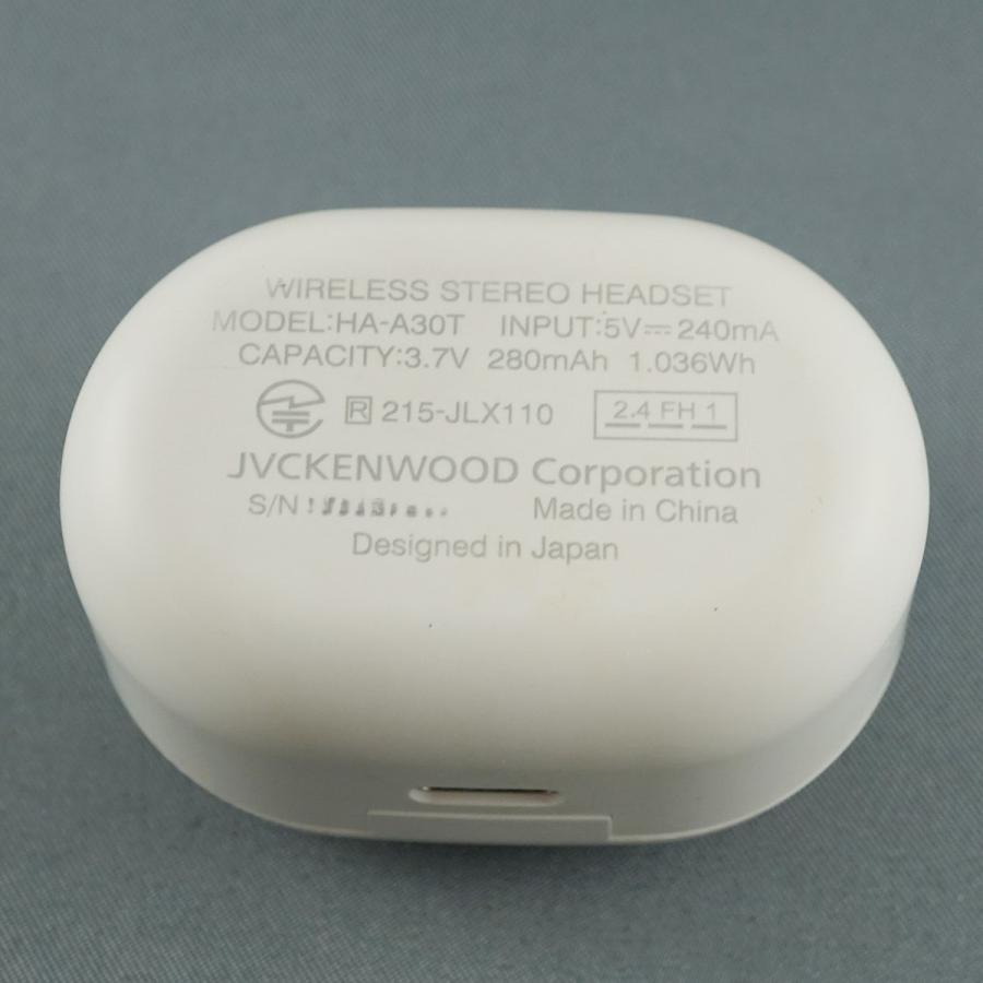 JVC ケンウッド Victor HA-A30T 充電ケースのみ USED美品 ワイヤレス
