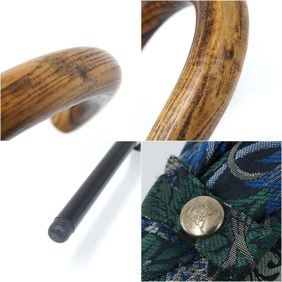 【V&A】ヴィクトリア・アンド・アルバート　いちご泥棒　傘 V＆A ジャカード織の晴雨兼用傘／いちご泥棒 | ライトアップ