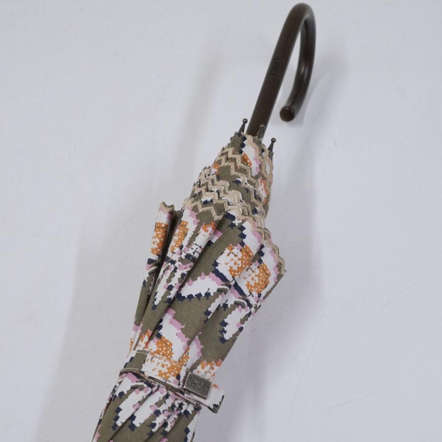 日傘 EPICE エピス 晴雨兼用日傘 USED美品 アート フラワー ピンク