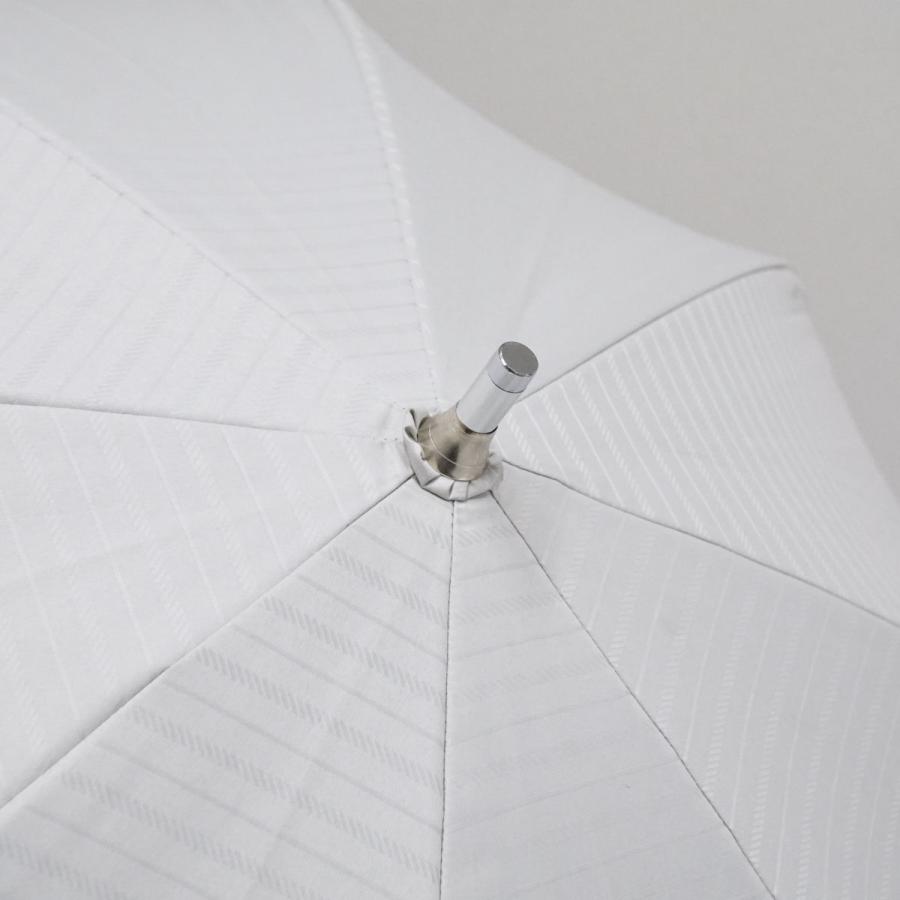 日傘 PoloRalphLauren ポロラルフローレン USED美品 ボーダー ホワイト