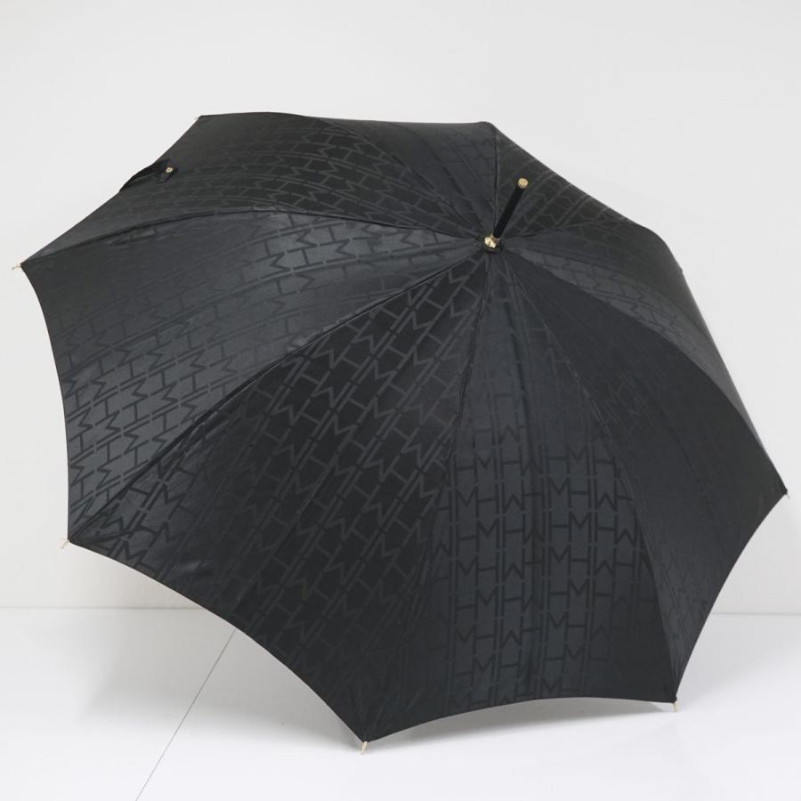 傘 HANAE MORI ハナエモリ USED美品 HMモノグラム ジャガード