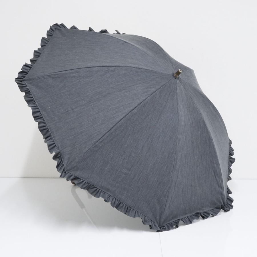 ◆美品◆トラノイ◆袖フリルヴィンテージサテンブルゾン◆グレー◆裾バルーン◆ 日傘 NT NUMBER TWENTY ONE ナンバートゥウェンティワン USED美品 東レ