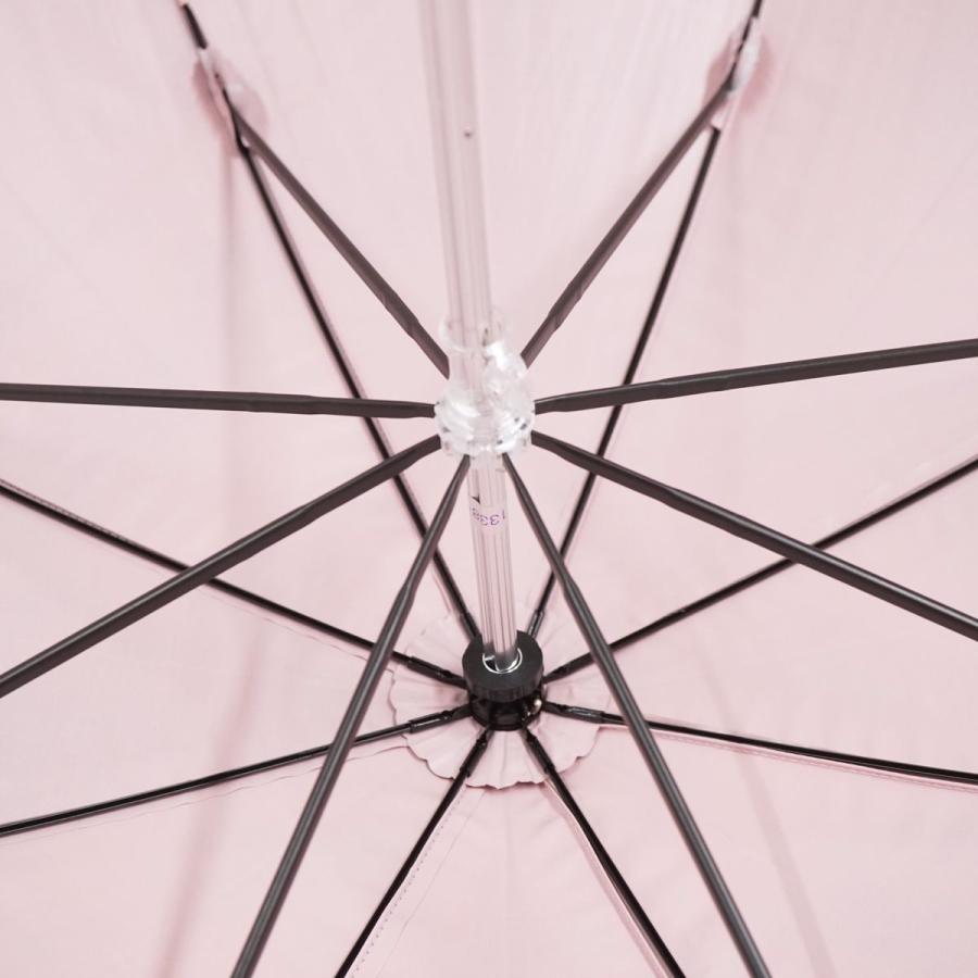 日傘 FURLA フルラ 晴雨兼用 USED美品 ハートチャーム ドットフラワー