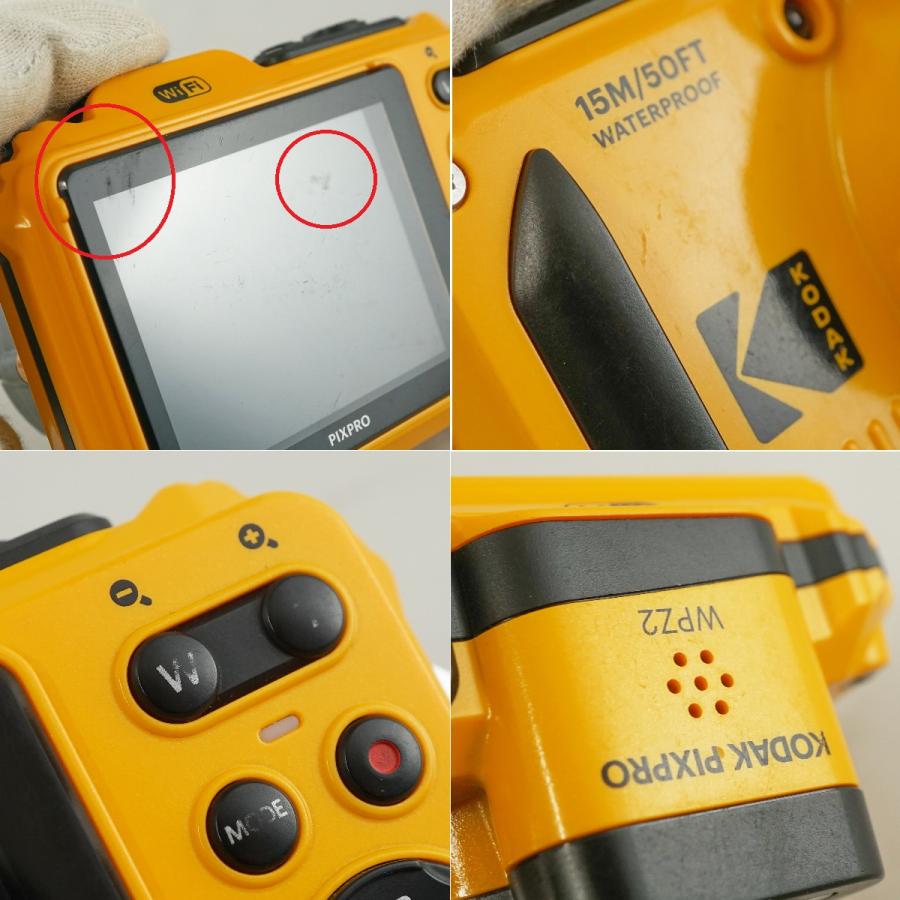 PIXPRO KODAK WPZ2 デジタルカメラ USED美品 防水 耐衝撃 4倍光学