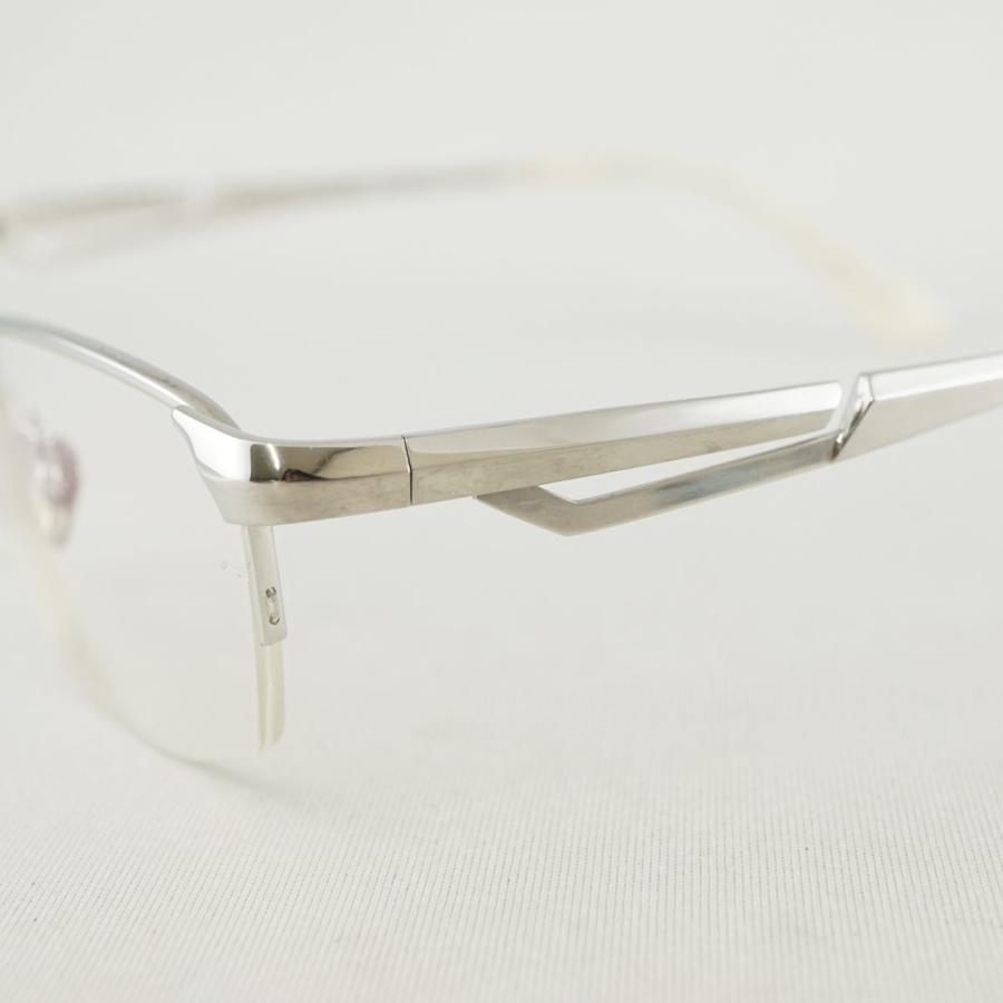 眼鏡 眼鏡市場 USED美品 シルバーコレクション SLV-509 ハーフリム