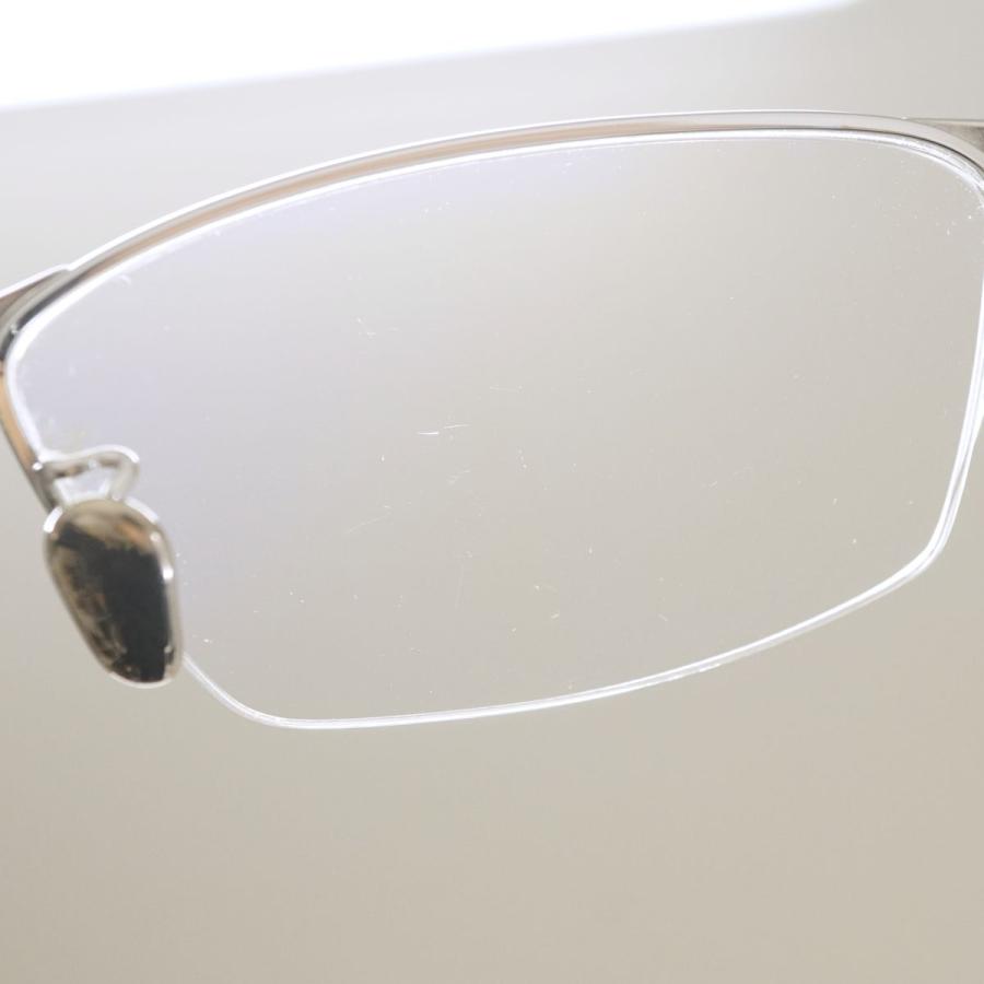 眼鏡 眼鏡市場 USED美品 シルバーコレクション SLV-509 ハーフリム