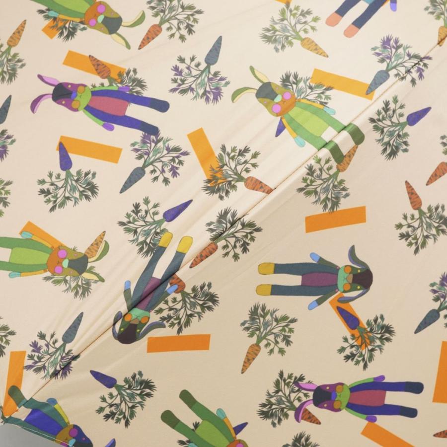 mannine マンナイン 晴雨兼用日傘 USED美品 個性的 イラスト ブランド