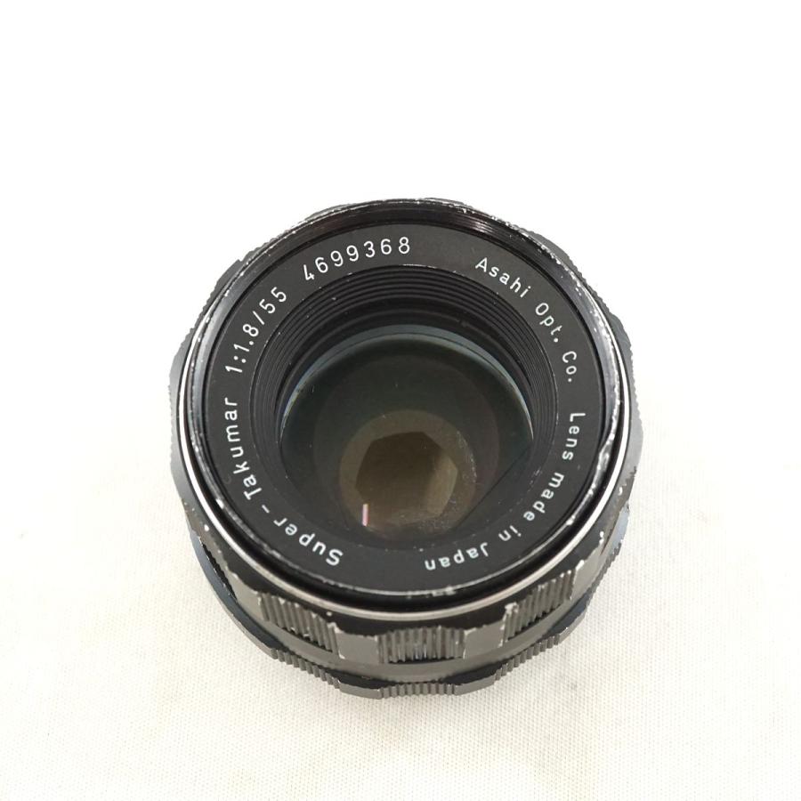 SUPER-TAKUMAR 55mm F1.8 Asahi 交換レンズ USED品 MF 単焦点 オールド