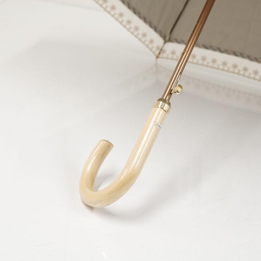 DAKS（ダックス） 折りたたみ日傘 USED品 晴雨兼用 ライトベージュ