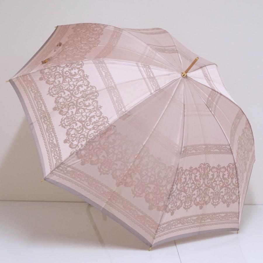 LANVIN COLLECTION ランバンコレクション 傘 USED品 ピンク レース柄